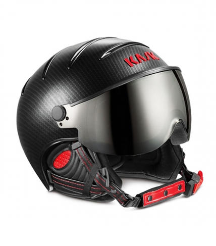 Lyzarska helma se stitem KASK Elite Pro 300 Black Red.jpg