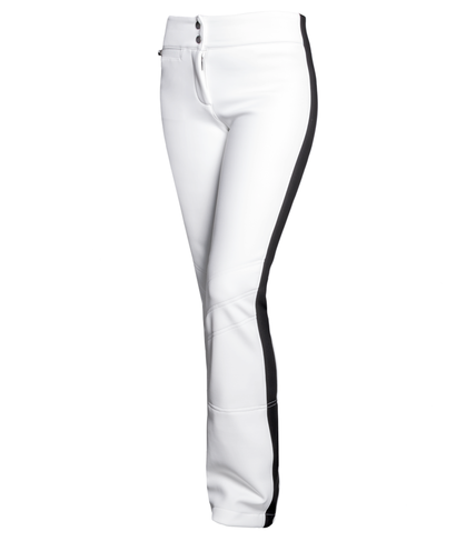 Damske lyzarske kalhoty Roberta Tonini W77-C White-Black 1.png